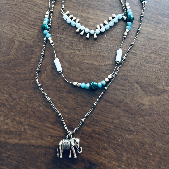 Mystic Mandala Elephant Necklace - Picture 3 of 3